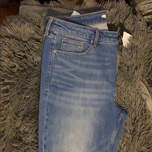 Power slim straight jeans